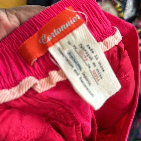 J. Crew & Anthropologie 2 Pc Silk Blouse & Pants Outfit S - Picture 12 of 13